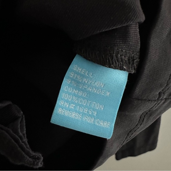 J. McLaughlin Catalina Cloth Black button down ruffle blouse - Picture 4 of 5